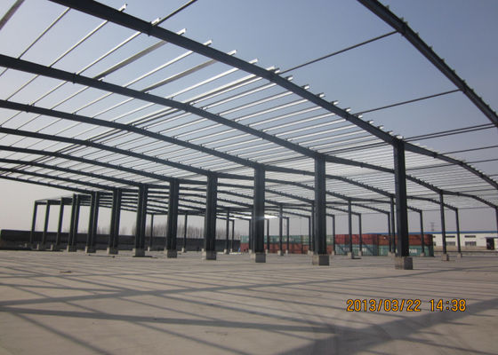 溶接されたEPSの屋根DFT 80umの鉄骨構造の倉庫