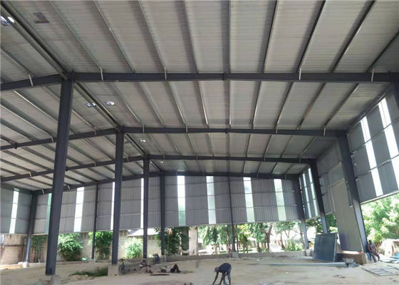 フィリピンへの輸出は設計プレハブの構造的な鉄骨フレームの倉庫をカスタマイズします