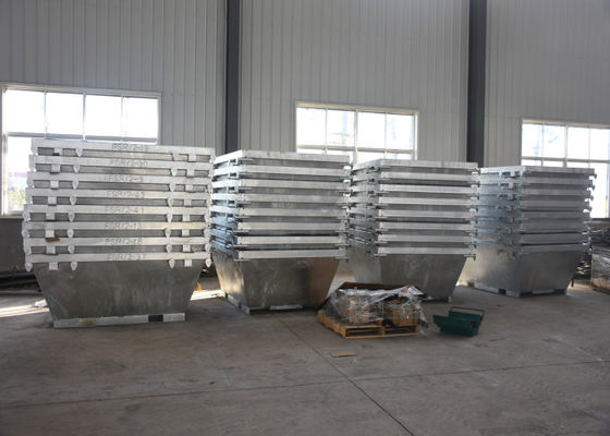 オーストラリアの重いローディングの不用な大箱のために電流を通される鋼鉄製作サービス