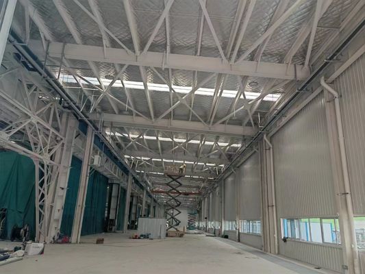 簡単な設置のスチール倉庫ビル 環境に優しい保管ソリューション