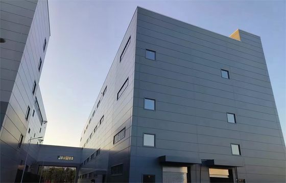 カスタマイズされたプレハブ鉄骨構造フレーム建設ビル統合ソリューション