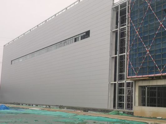 軽量プレファブ鉄鋼構造 倉庫建設ソリューション カスタマイズされた次元