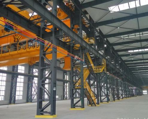 Tekla 3Dは門脈フレームの鉄骨構造の研修会の全体の供給の解決を設計した