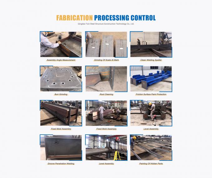 化学プラント処理施設 産業用換気ダクト 鉄骨構造 耐腐食性 1